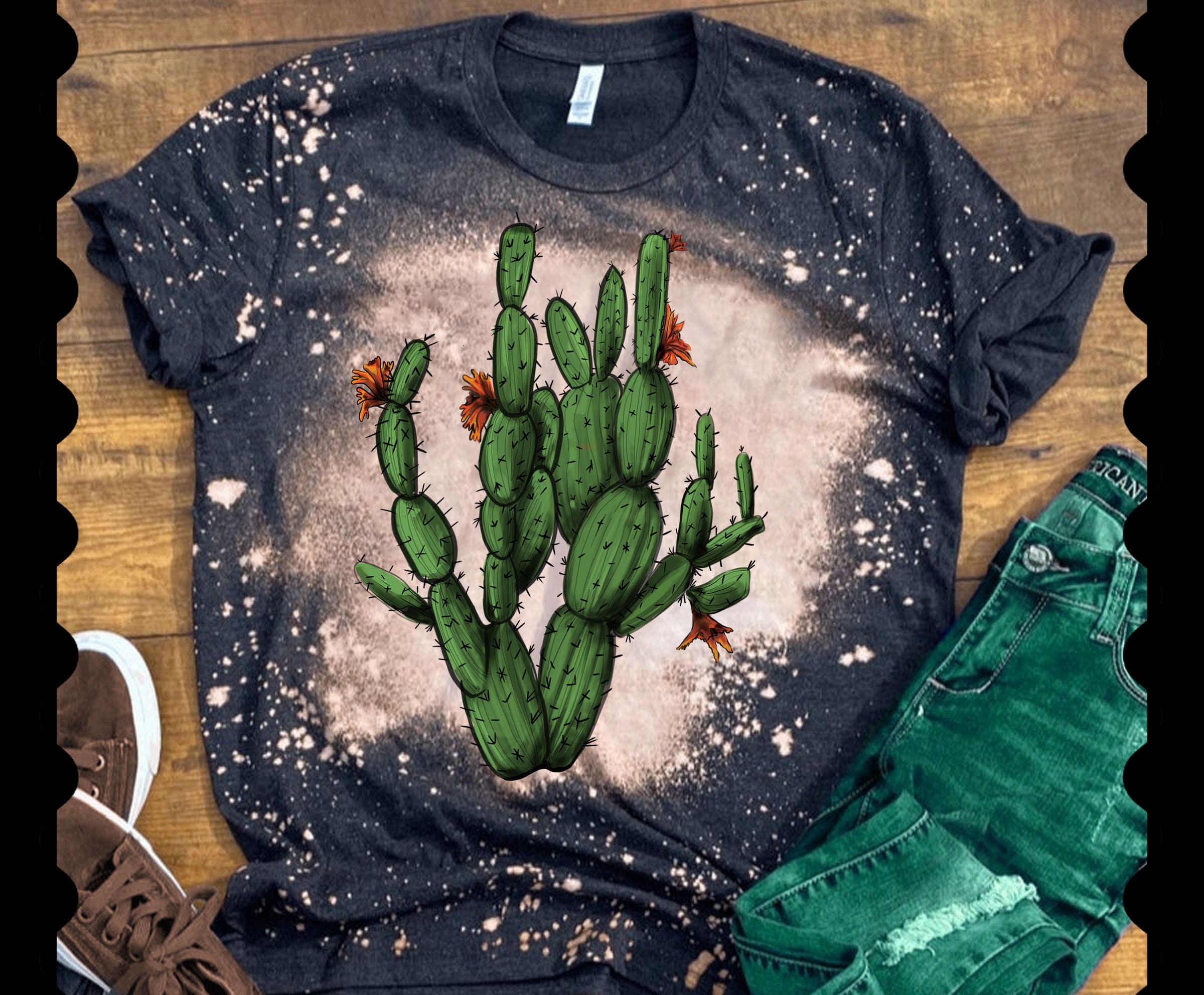 Cactus with flowers 16637800 PNG