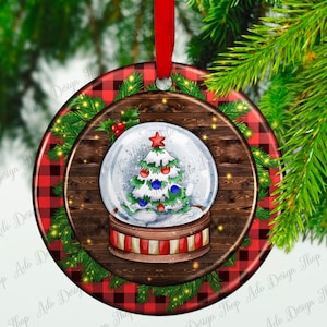 Christmas Snow Globe Ornament Png Sublimation Design, Christmas Png, Christmas Gift Box Png, Christmas Snow Globe Png, Digital Download
