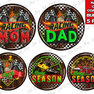Race car coaster png sublimation design bundle, checkered race png, race sport png, sport car coaster png, sublimate designs download