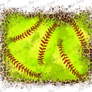 Western Softball Distressed Background Png,Leopard Softball Background Png,Softball Distressed Png,Png Sublimation Designs,Instant Download
