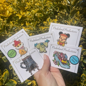 Mix of Medium Size Fantasy Pins