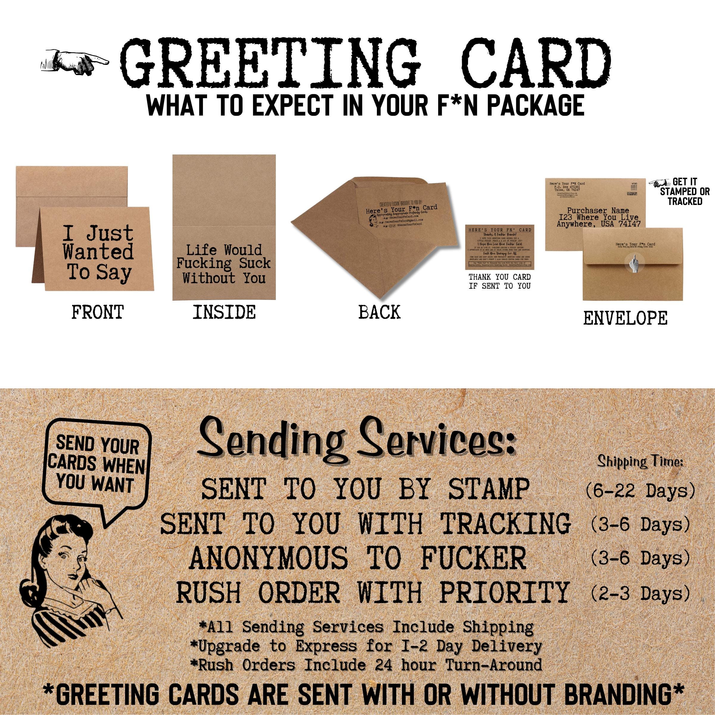 Rude & Funny Valentine Card | Roses Are Red, You’re A Horrible Person