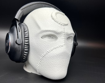 Moon Knight Headphone Stand, Mr. Knight Marc Spector, 3D Printed Decor