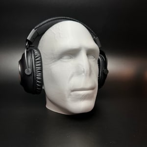 3D Printed Character Headphone Stand, Room Decor, Desk Organizer