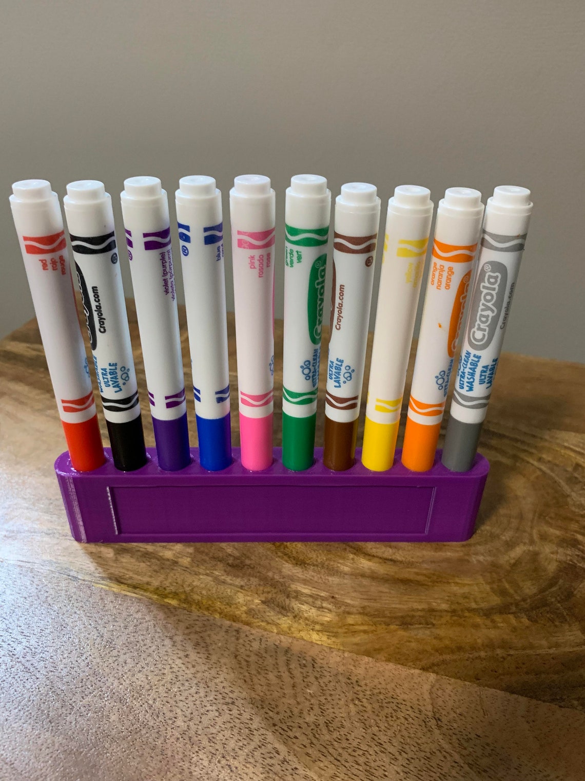 Marker Cap Holder Single Row Etsy