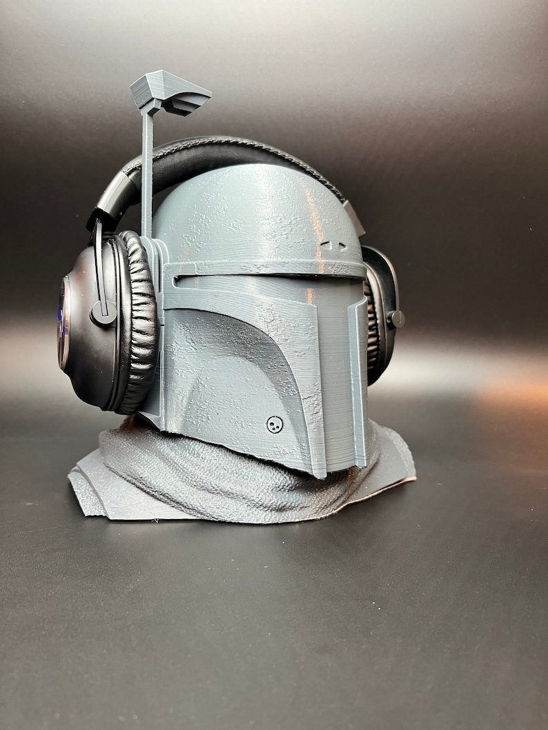 Star Wars Boba Fett Headphone Stand Headphone Holder Room Etsy