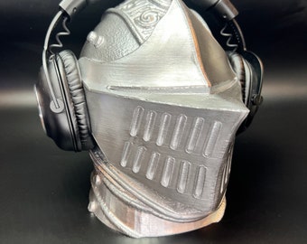 Painted Lothric Knight Headphone Stand, Gaming Room Decor