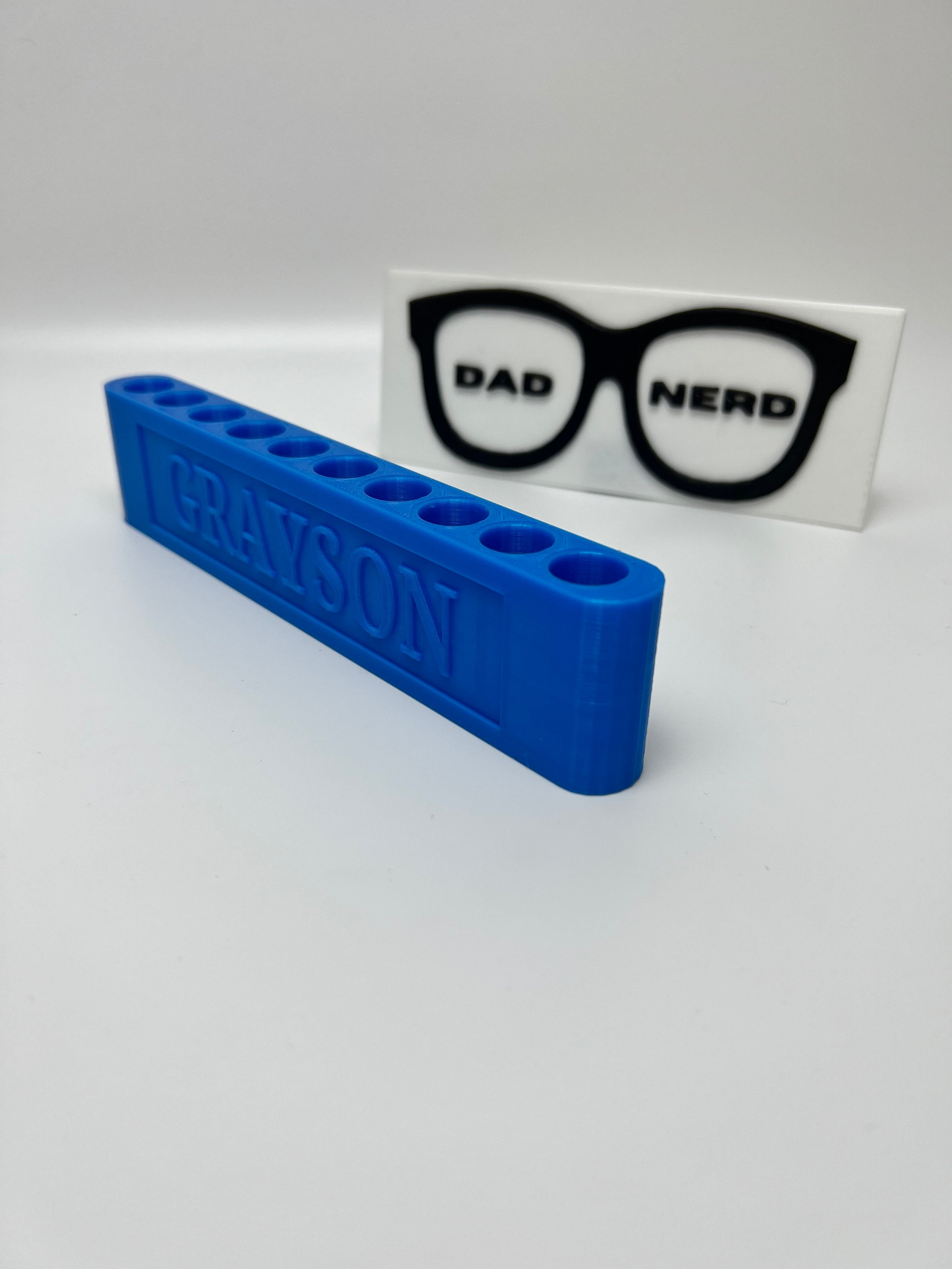 Personalized or Plain Marker Cap Holder Broad Line Crayola Etsy