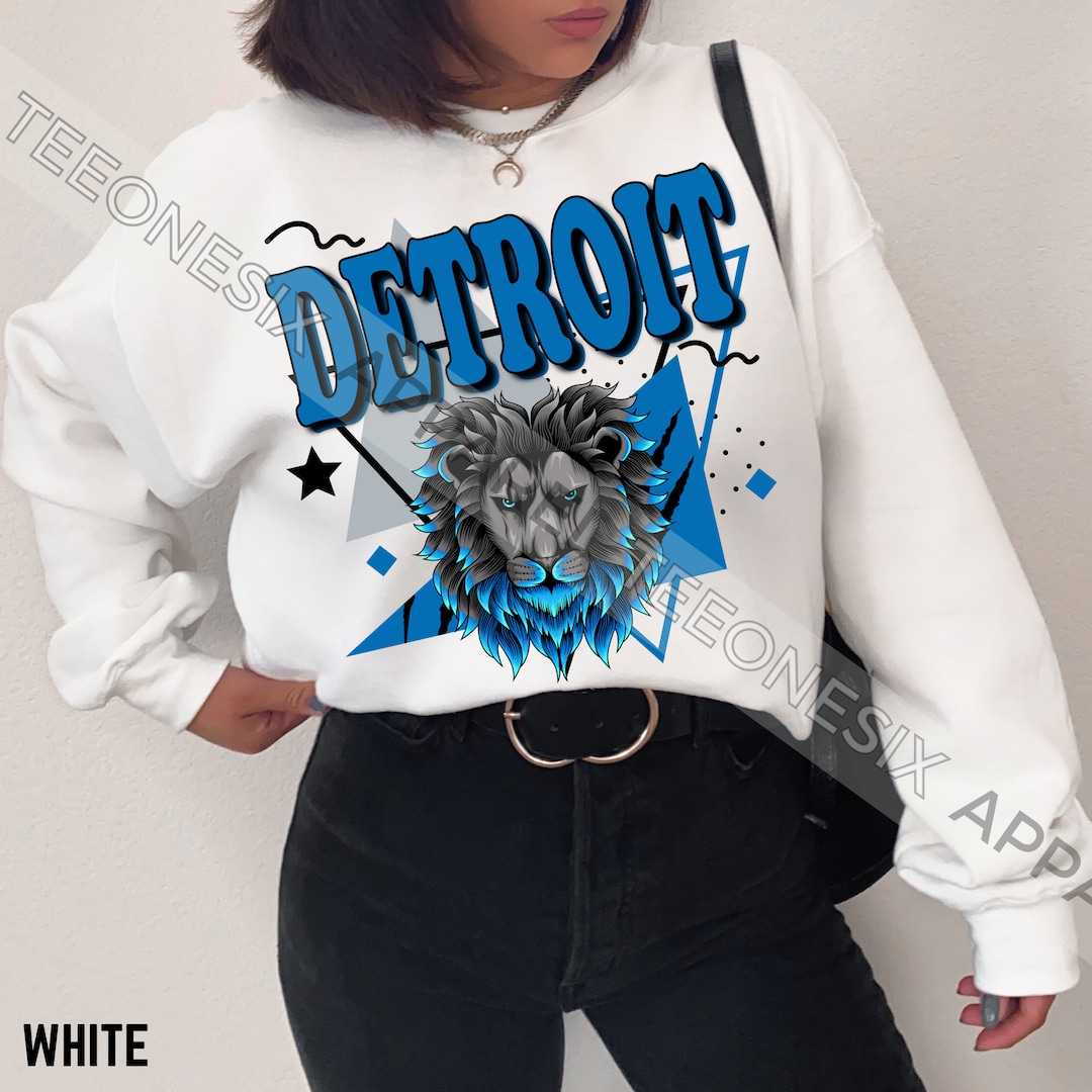 Detroit Football Sweatshirt, Retro Detroit Football Sweatshirt, Game