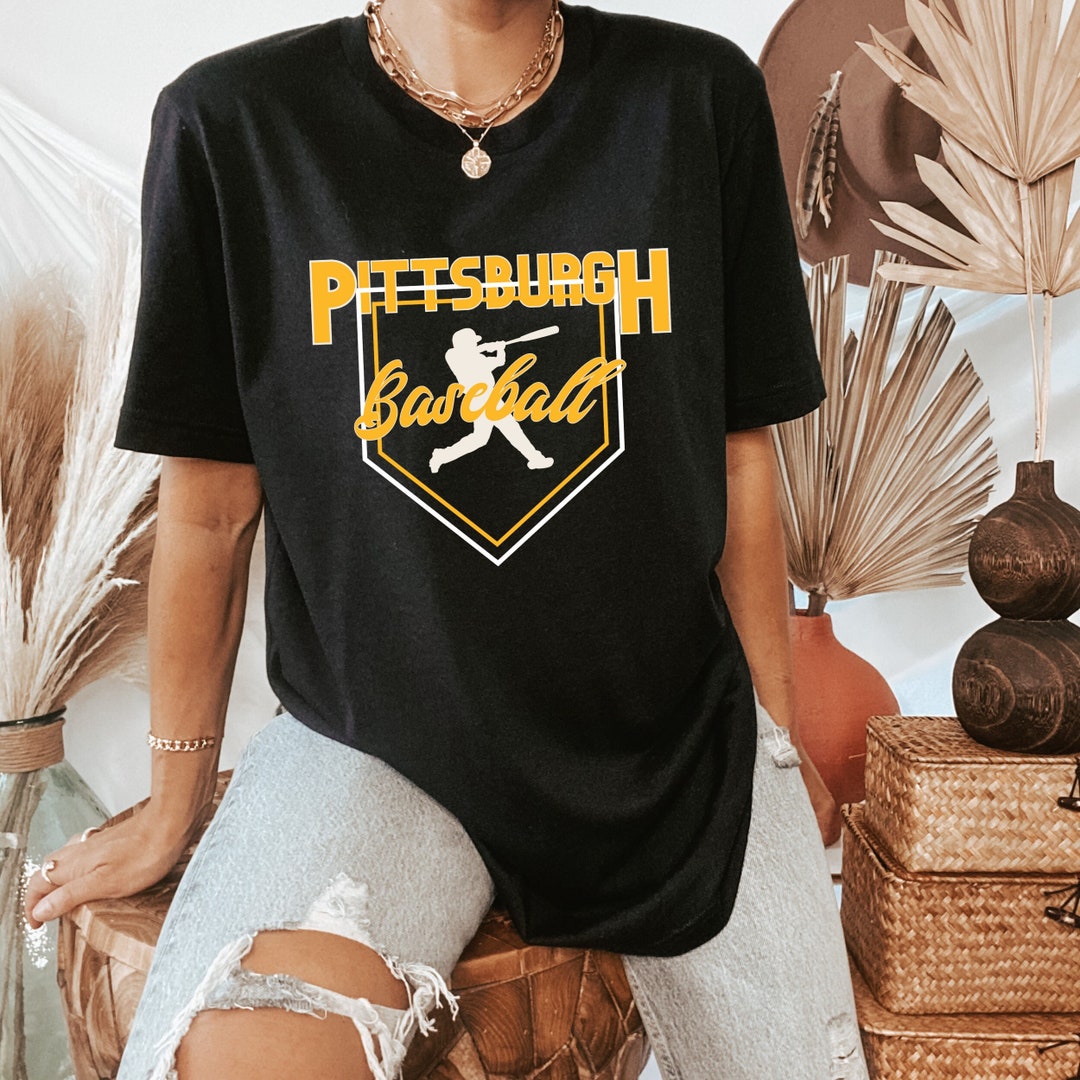 Pittsburgh Baseball Shirt Pittsburgh Pirates Shirt Pirates Etsy