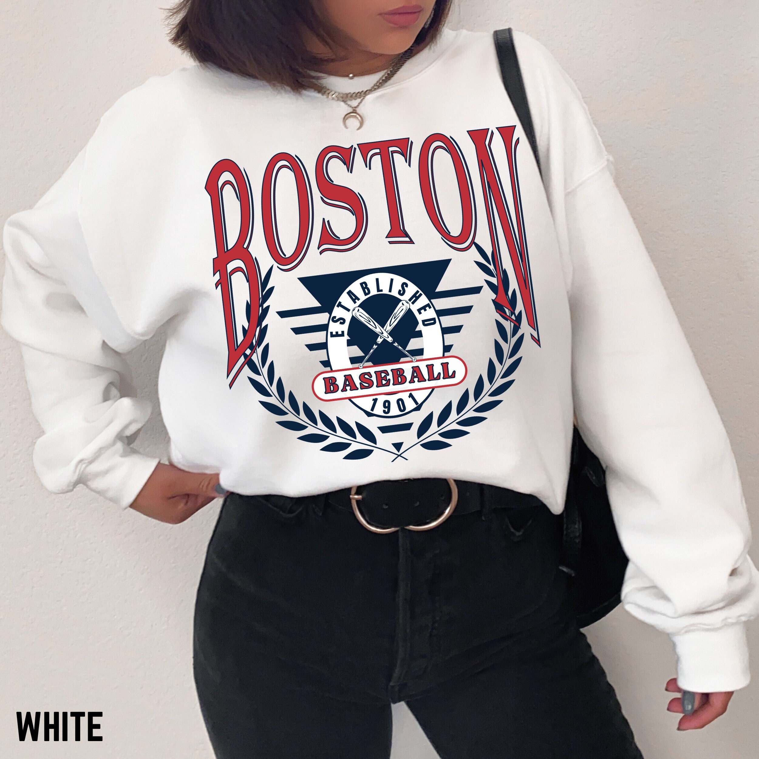 Tops, Boston Red Sox Sweatshirt Sz Medium