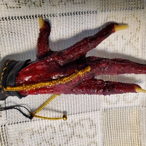 Chicken Foot Protection Hoodoo Charm, Fixed