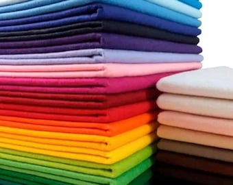 Large Felt Sheet, 50 x 70cm, Eco friendly, Soft Craft Felt, Pick and Mix, Choose from 50+ Colours