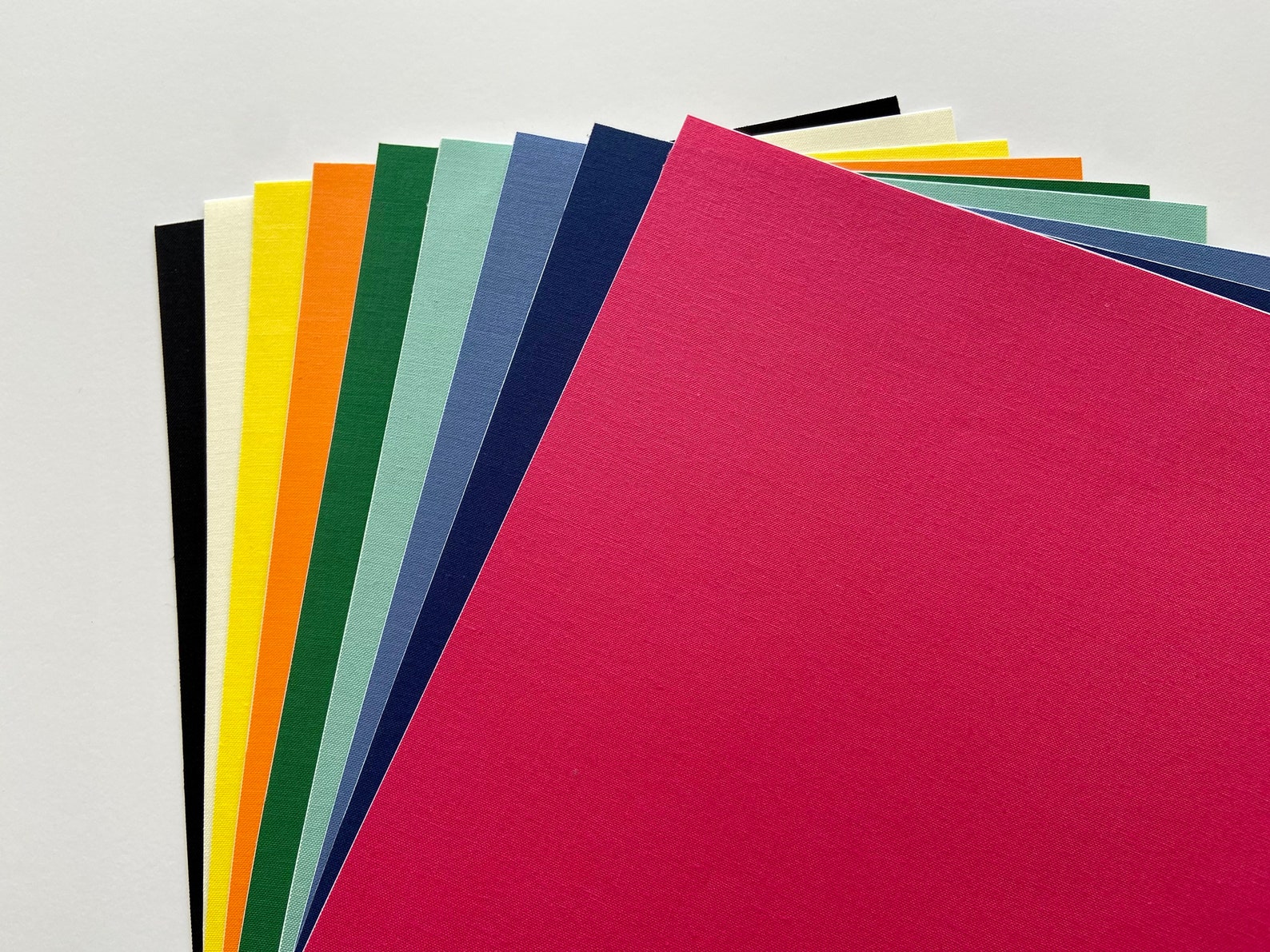 Selfadhesive Cotton Fabric Sheets, Fabric Sticker, Peel & Stick Fabric