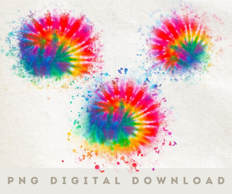 Sublimation PNG Background Design Bleach Tye Dye Splatter - Etsy