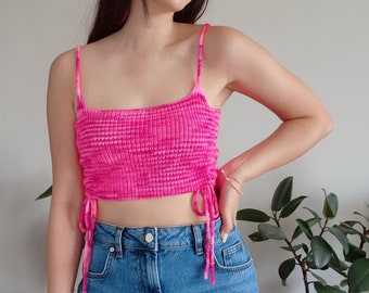 Another Drawstring Cami - Knitting Pattern