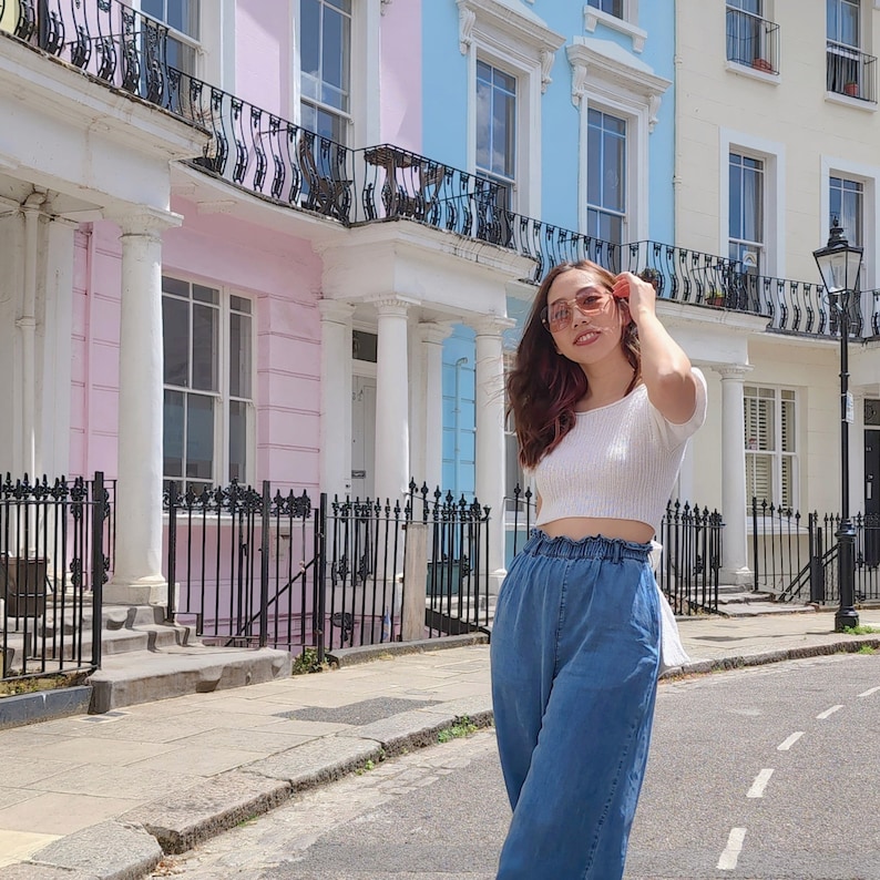 Another Summer Open Back Top Knitting Pattern Etsy