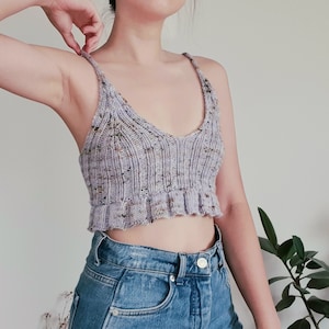 Another Frilly Cami - Knitting Pattern