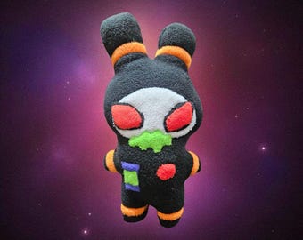 Astro Bunny Plush: Handsewn Fleece Plushie, 9-Inch Stuffed Animal