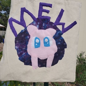 Handmade Mew Tote Bag