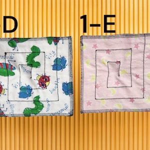 Marble Maze Fidget Cloth: Quiet Flannel Sensory Toy - Etsy