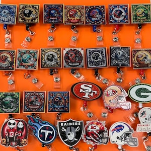 Football Badge Reel