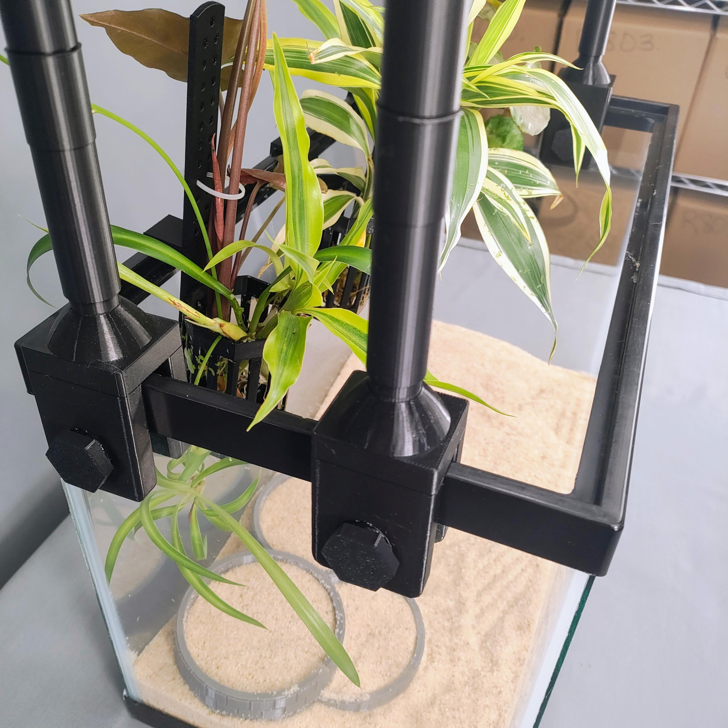 Aquarium Light Riser for Rimmed Tanks | Extended Height Light Riser ...