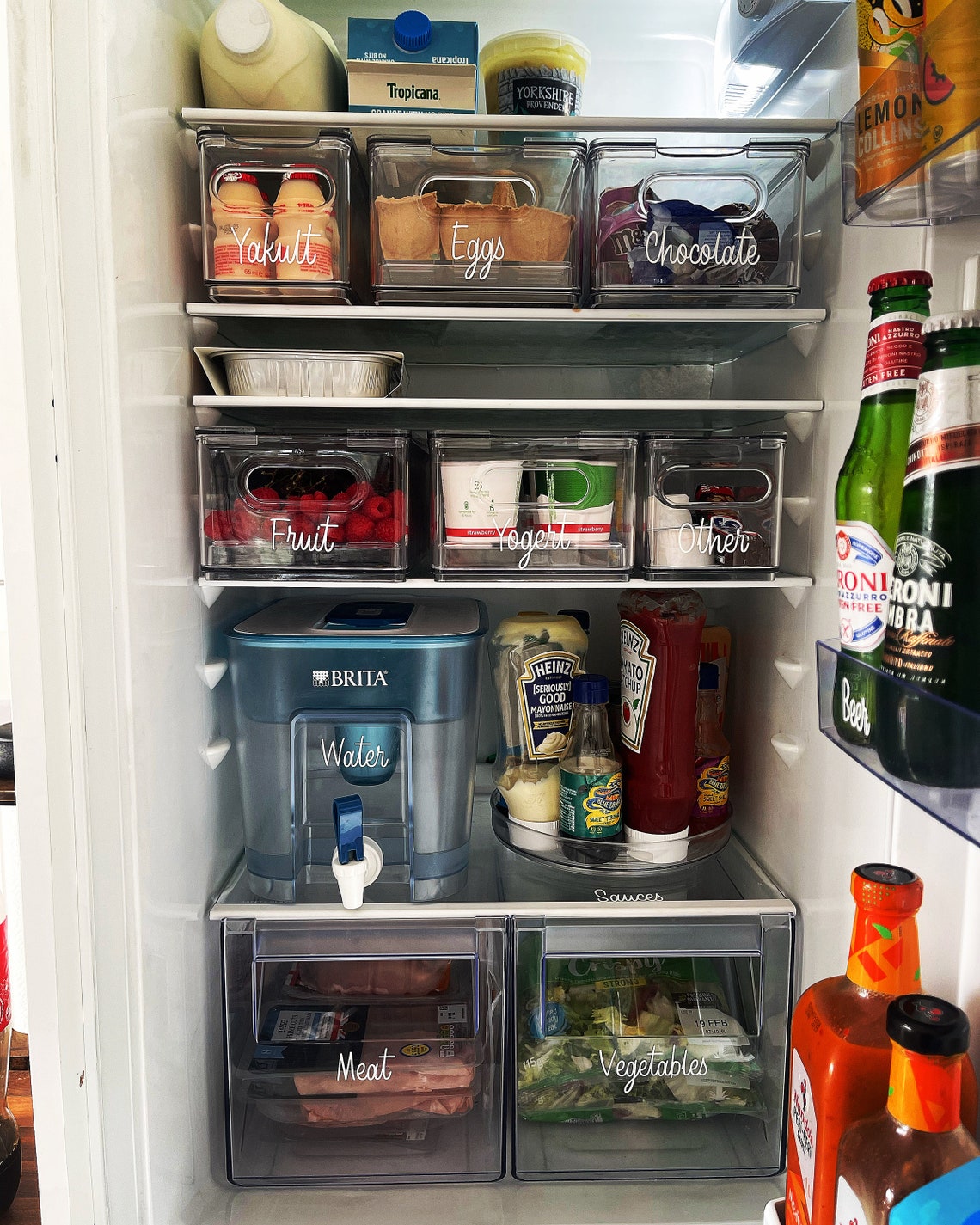 The Home Edit | Baking Labels | the Container Store | Labels ...