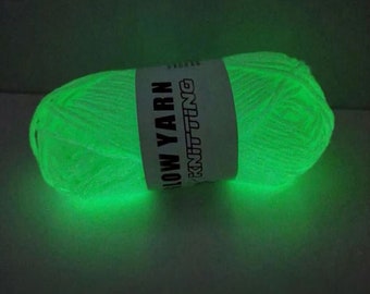 Glow Yark Wolle Neongrün