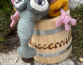 Crochet water rat Ole