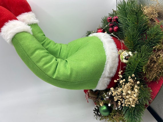 Grinch Tür Adventskranz