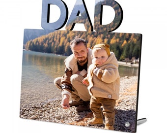 personalized stand Emo-Frame DAD, incl. metal pin, with your desired picture/photo