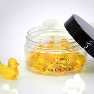 Lemon Duck Oil Beads | Essential Bath Oil Pearls