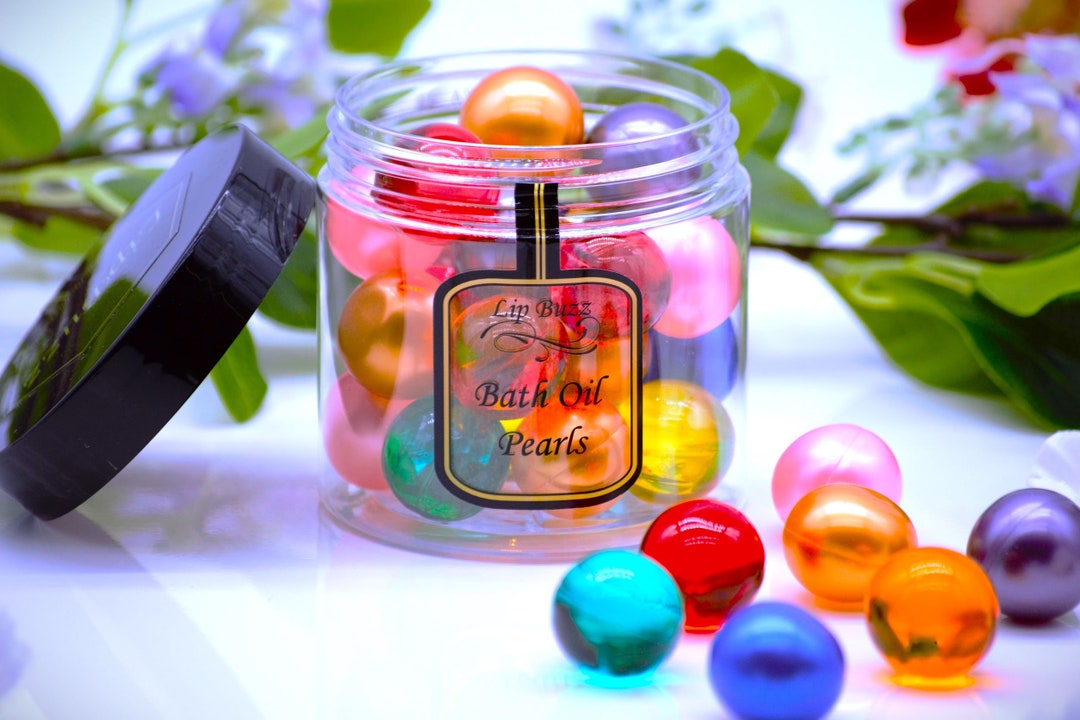 Rainbow Pearls Collection Essential Bath Oil Pearls Etsy