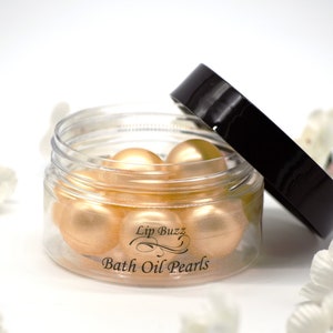 Vanilla Creamy Oil Beads | Essential Bath Oil Pearls