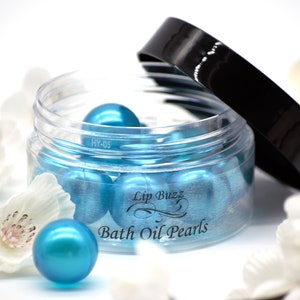 Deep Blue Oil Beads | Essential Bath Oil Pearls
