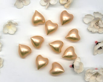 Vanilla Heart Oil Beads | Essential Bath Oil Pearls