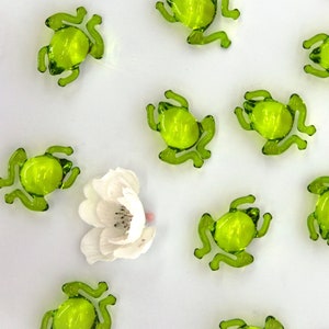 Green Apple Frog Oil Beads | Essential Bath Oil Pearls
