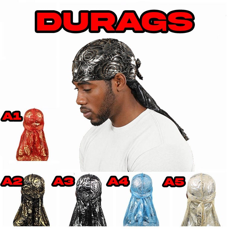 Customs Slippery Apparel  Designer Durag Fashion Durags LV Supreme Ape &  More - Limited Edition (Plaid Burbry): Buy Online at Best Price in UAE 
