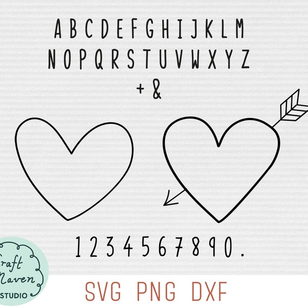 Initials SVG, Heart initial SVG, SVG for couples, Valentine's day svg sign, wedding initials svg, valentines svg bundle, love svg design