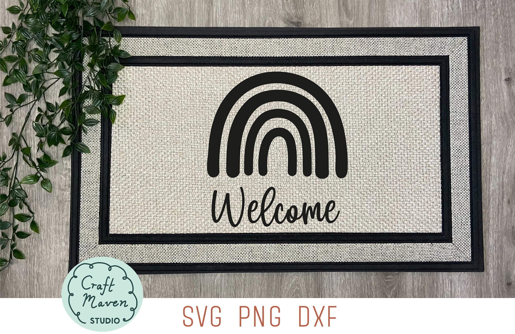 Mat SVG Boho Mat Rainbow Mat Simple Etsy