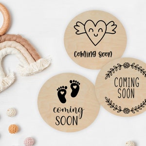 Prochainement SVG, SVG d'annonce de grossesse, lots de SVG pour Cricut, grenouillères d'annonce de bébé SVG, grenouillères de bébé SVG, SVG de couronne, png coeur