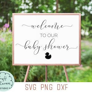 Willkommen in unserer Baby-Dusche-Svg, Baby-Dusche-Zeichen svg, Baby-Dusche-Willkommens-Schild svg Cricut, unisex Baby-Dusche svg, elegante Baby-Dusche svg