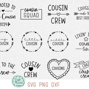 Neef SVG bundel, neef bemanning Svg, neef Squad Svg, neven maken de beste vrienden Svg, nieuw voor de bemanning Svg, Crazy neef bemanning Svg, Png