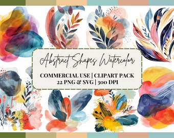 Formes abstraites clipart png aquarelle blobs clipart aquarelle png svg vagues abstraites aquarelle clipart formes élément png clipart