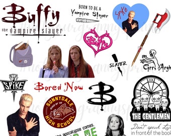 Buffy the Vampire Slayer PNG digitaler Download