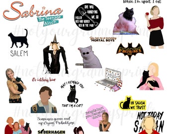 Sabrina the Teenage Witch PNG Digital Download