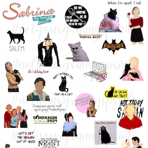 Sabrina de tienerheks PNG digitale download