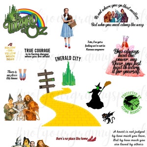 Wizard of Oz PNG Digital Download