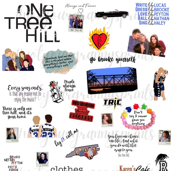 One Tree Hill PNG Digital Download